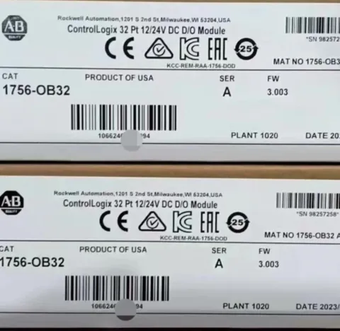 Allen-Bradley / Rockwell Automation 1756-OB8 + 1756-OB32 Industrial Control Board product photo 2