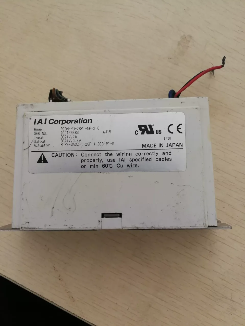 IAI PCON-PO-28P1-NP-2-0 / RCP3-SA3C-I-28P-4-300-P1-S Industrial Control Board product photo 1