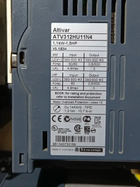 Schneider Electric ATV312HU11N4 Motor & Drive Component product photo 5
