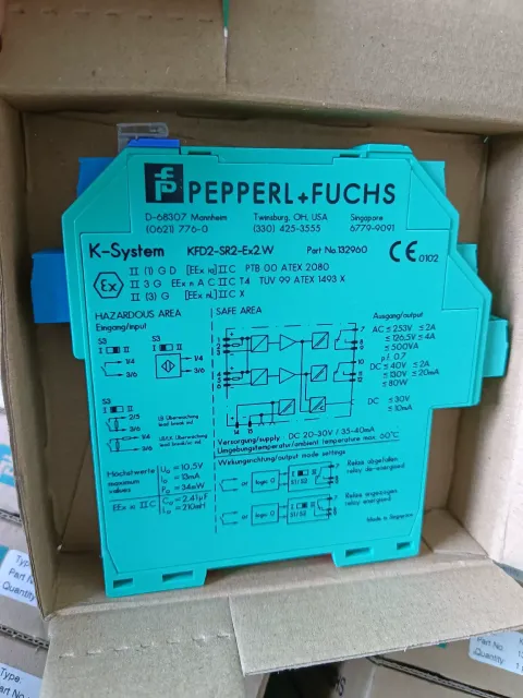 Pepperl+Fuchs KFD2-SL2-Ex2.B / KFD2-SR2-Ex2.W Industrial Sensor product photo 5