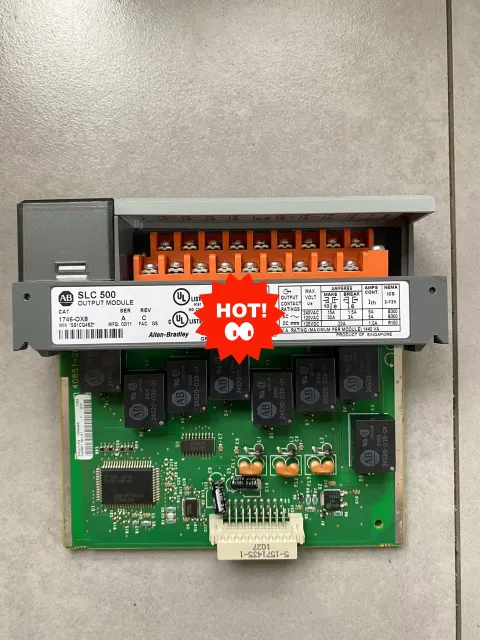 Allen-Bradley 1746-OX8 Industrial Relay — product photo 1 of 5