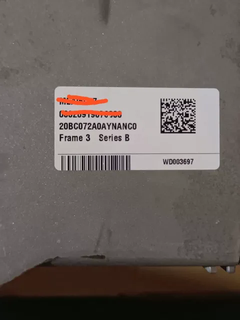 Allen-Bradley / Rockwell Automation 20BC072A0AYNANC0 Motor & Drive Component product photo 3