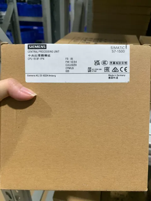 Siemens 6ES7513-1FL02-0AB0 PLC Module — product photo 6 of 13