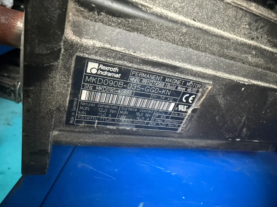 Bosch Rexroth MKD090B-035-GG0-KN Motor & Drive Component product photo 1