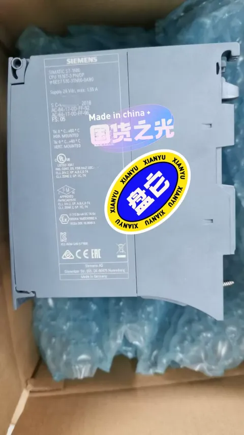 Siemens 6ES7516-3TN00-0AB0 Industrial Automation Component product photo 1
