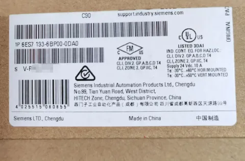 Siemens 6ES7193-6BP00-0DA0 Industrial Automation Component — product photo 5 of 5