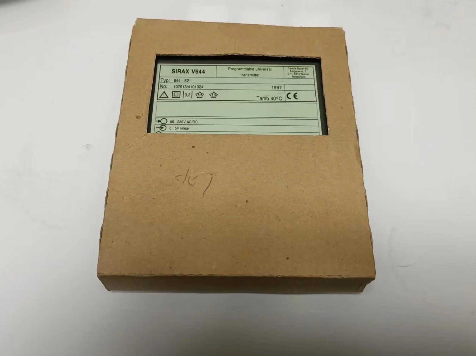 Camille Bauer / SIRAX 644-621 Industrial Automation Component product photo 1