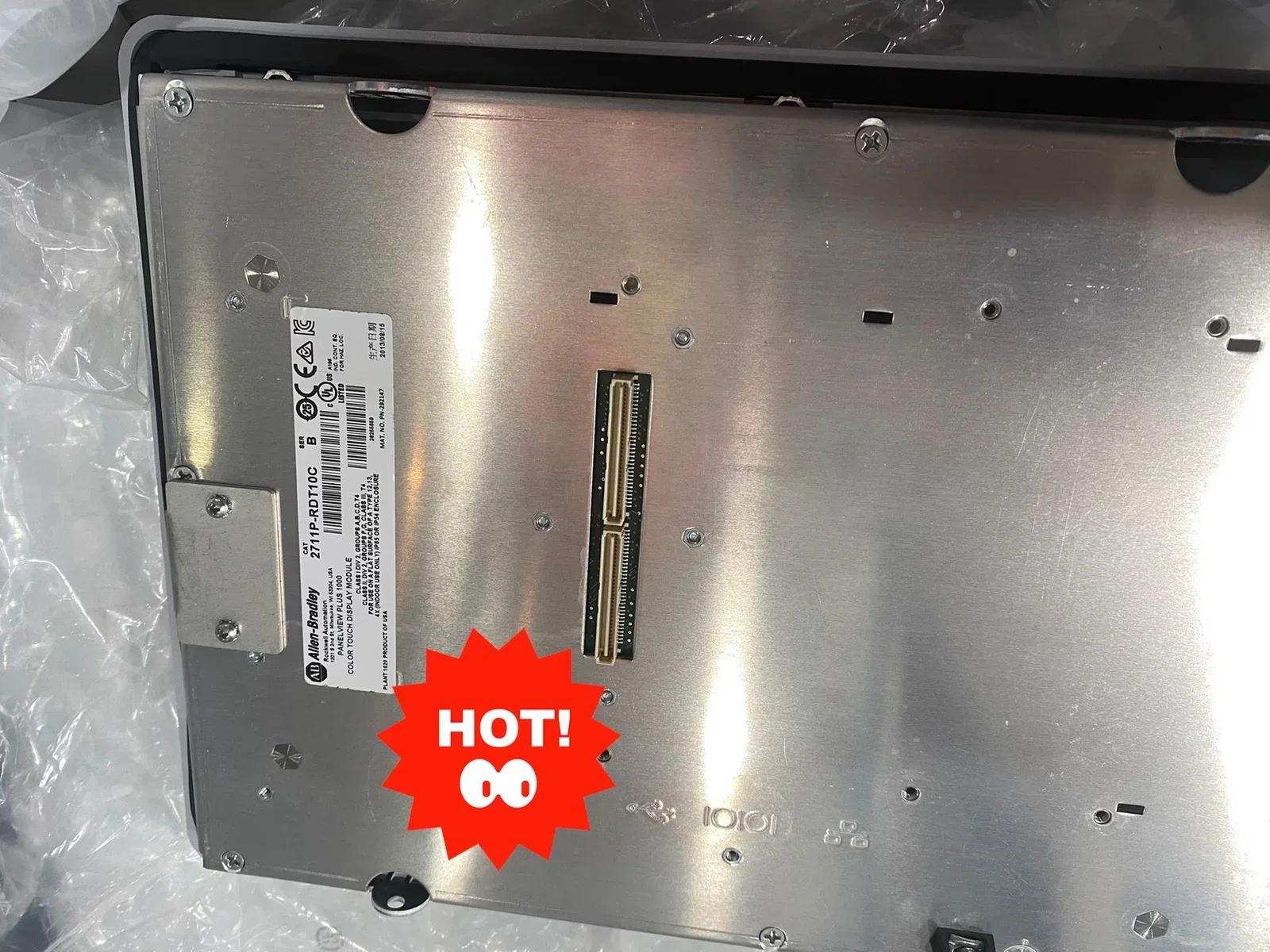 Allen-Bradley 2711P-RDT10C Industrial Automation Component product photo 1