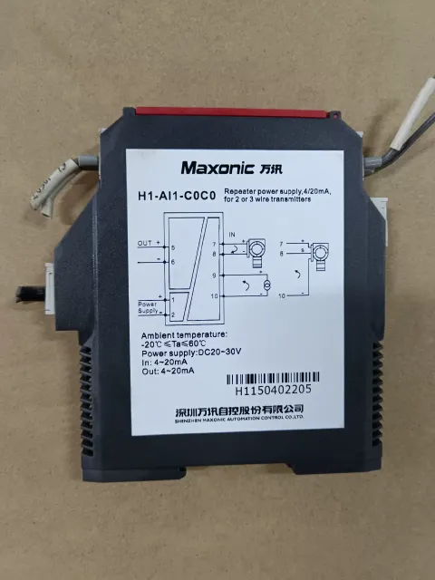 Maxonic / 万讯 H1-AI1-C0C0 / H1-AO1-C0C0 / H1-TP1-90C0 / F1-TP1-90C0 Industrial Automation Component product photo 3