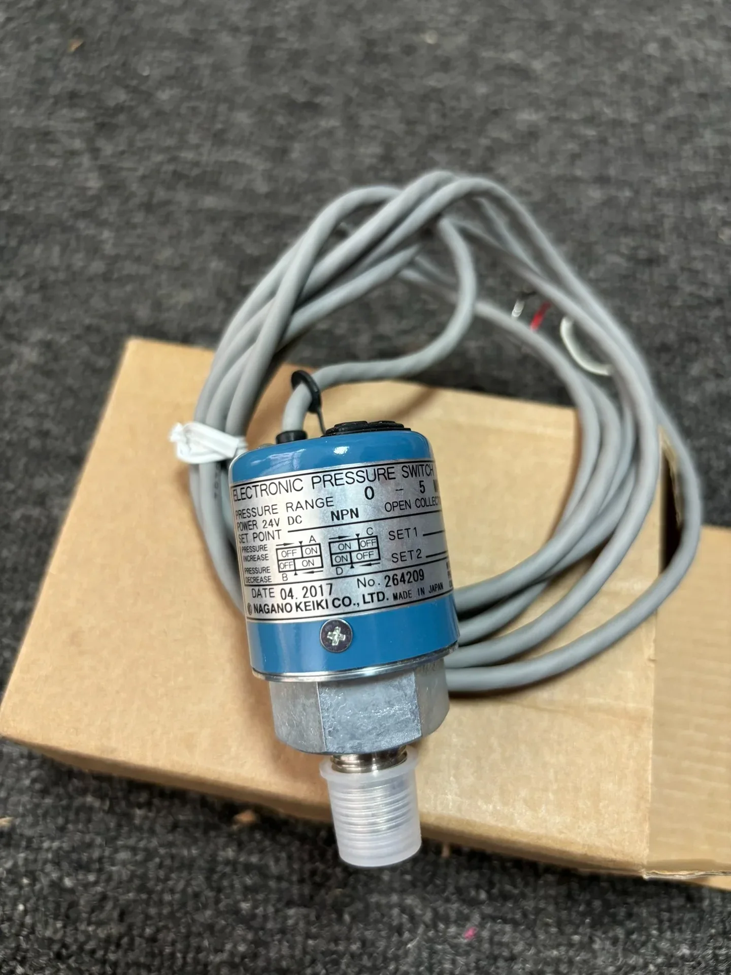 NAGANO KEIKI CE20-373 Industrial Sensor product photo 1