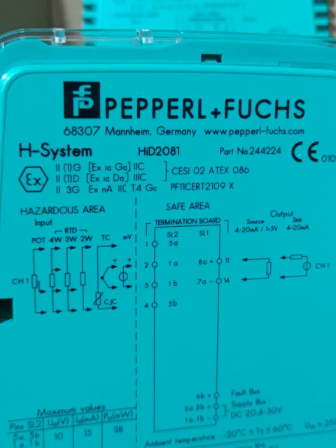 Pepperl+Fuchs HID2081 Industrial Automation Component product photo 2