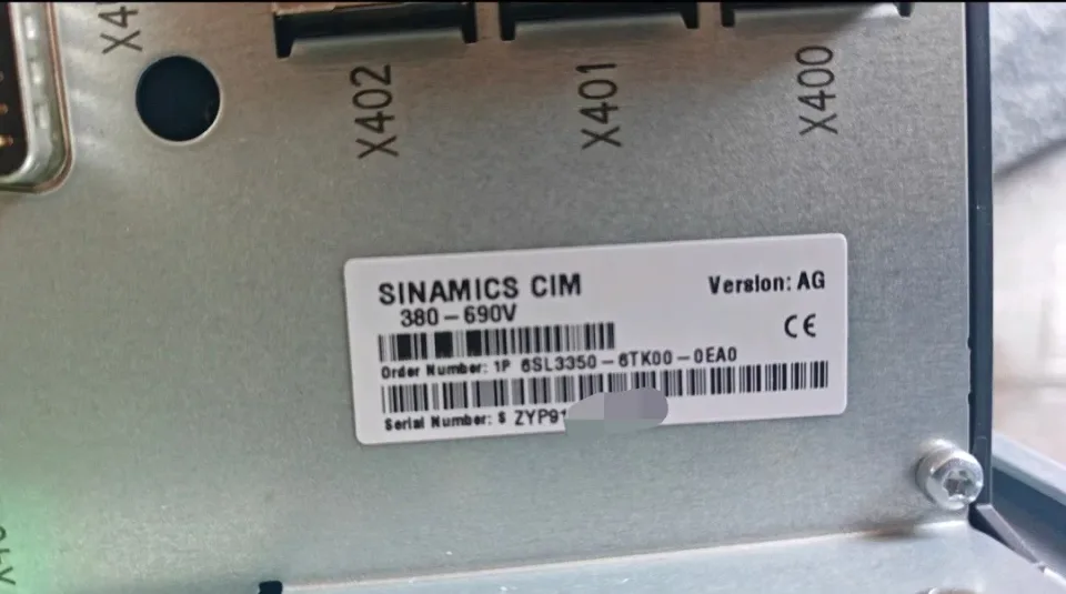Siemens 6SL3350-6TK00-0EA0 Industrial Control Board — product photo 1 of 3