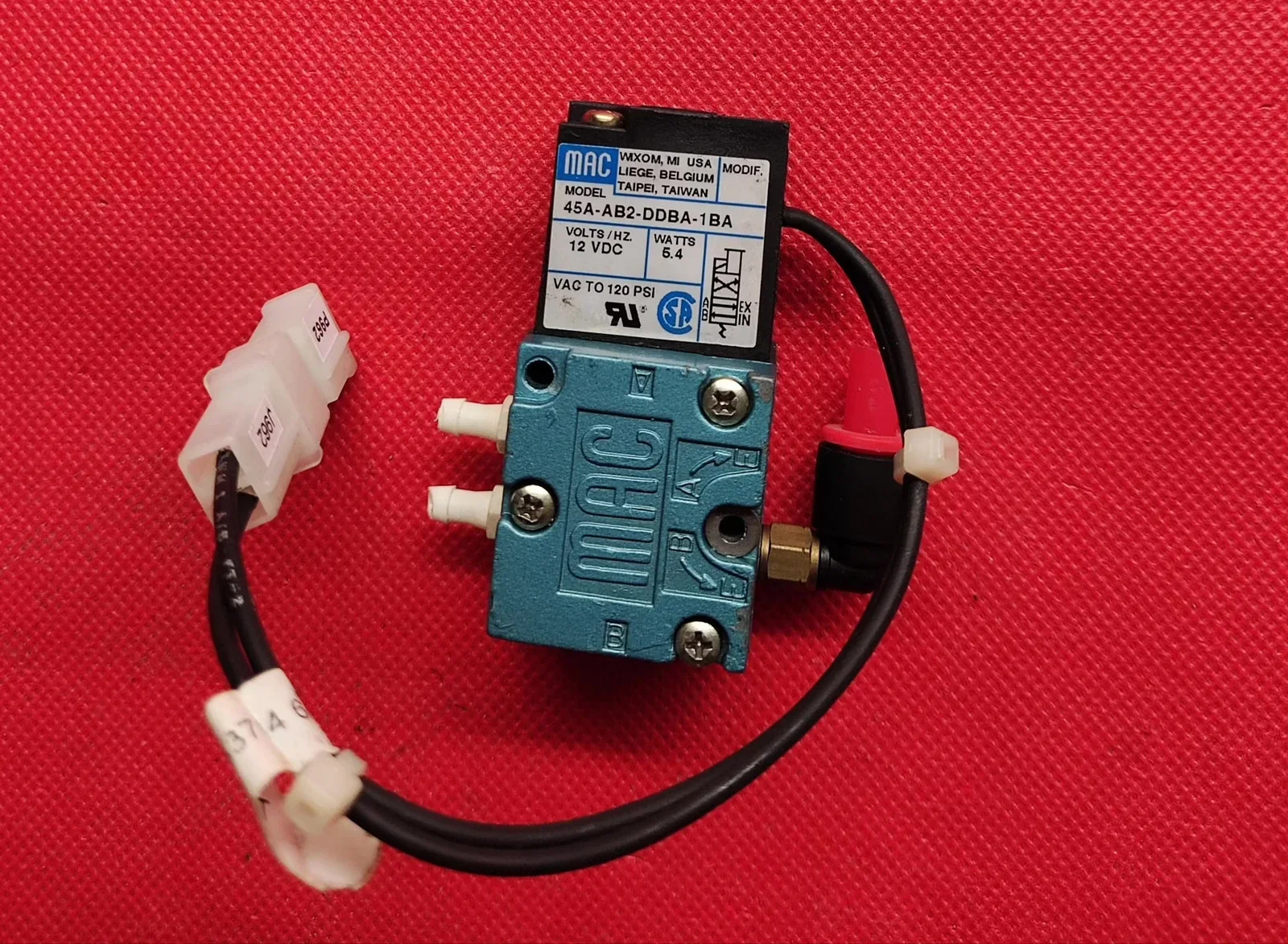 MAC 45A-AB2-DDBA-1BA Industrial Automation Component product photo 1