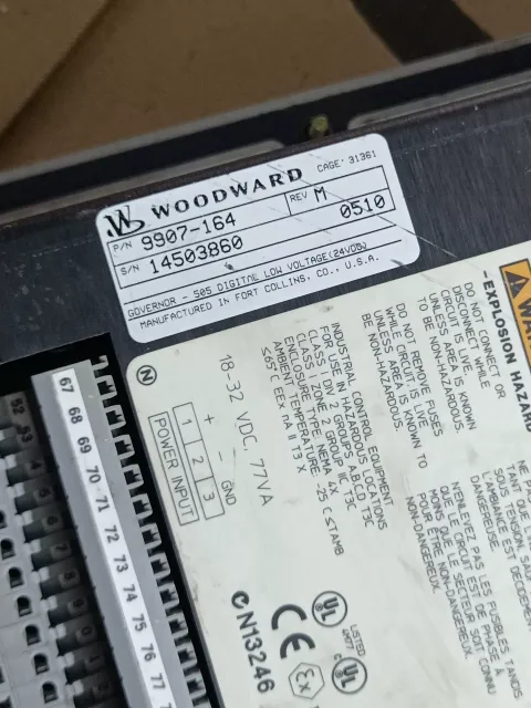 Woodward 9907-164 Industrial Control Board — product photo 20 of 24