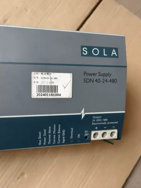 SolaHD / Sola SDN 40-24-480 Power Electronics Module product photo 2