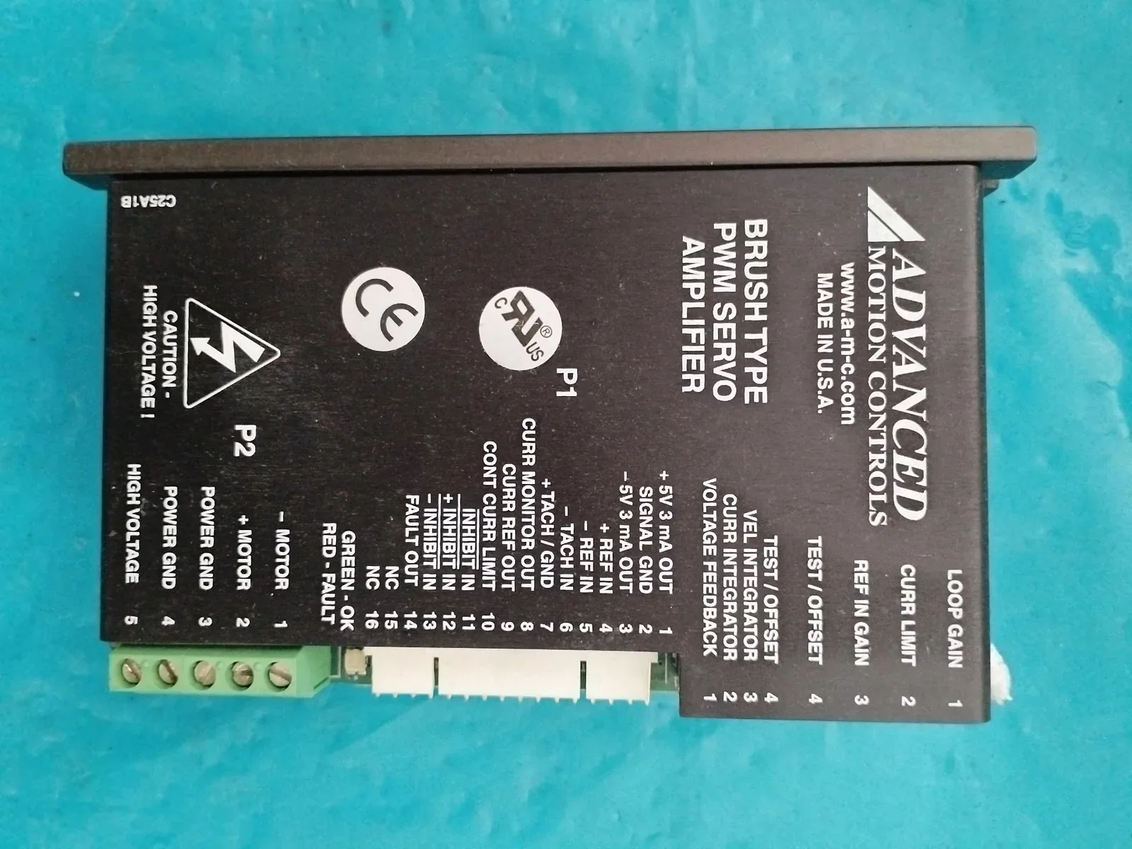 Advanced Motion Controls C25A1B Motor & Drive Component product photo 1