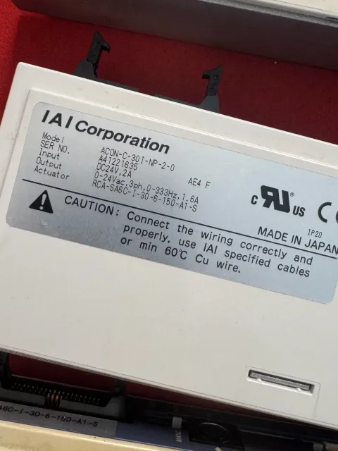 IAI ACON-C-20I-NP-2-0 Motor & Drive Component product photo 5