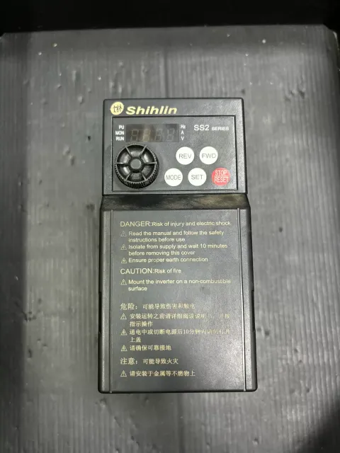 Shihlin Electric SS2-043-0.75K Motor & Drive Component product photo 1