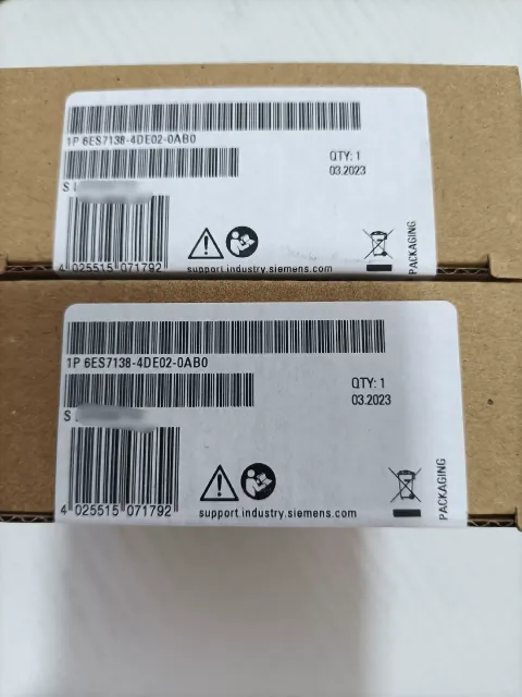 Siemens 6ES7138-4DE02-0AB0 I/O Module product photo 1