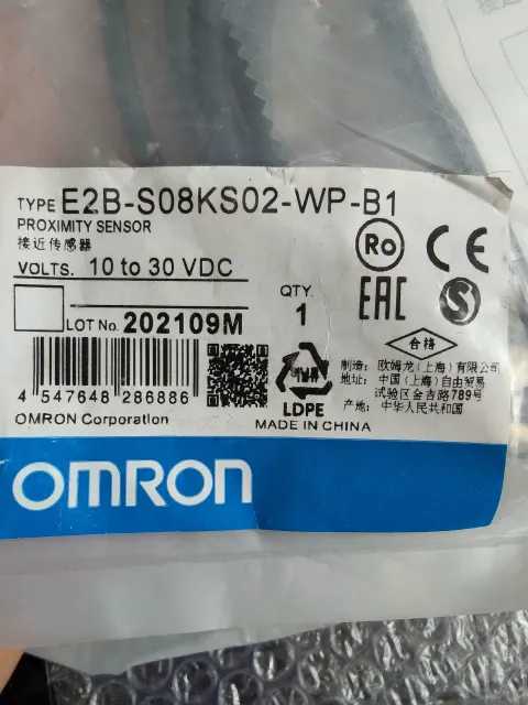 Omron E2B-S08KS02-MC-C2 / E2B-S08KS02-WP-B1 2M Industrial Sensor product photo 3