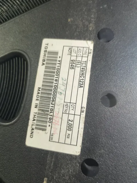 White Label TC74VHC123A; TC74VHC123AFS Industrial Automation Component product photo 6