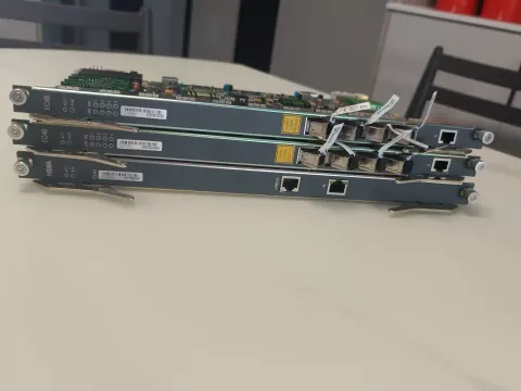 White Label FiberHome mixed telecom board lot: EC4B x2 / HSWA x1 Industrial Control Board product photo 8