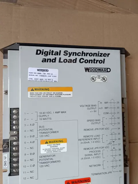 Woodward 9905-797 Industrial Control Board — product photo 3 of 18
