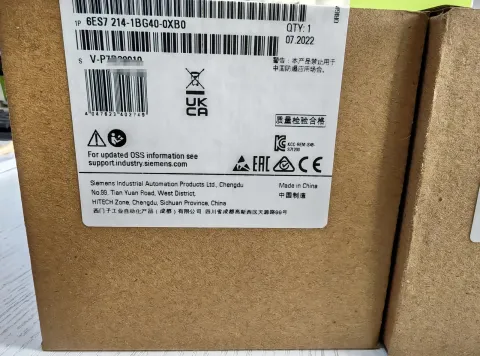 Siemens 6ES7 214-1BG40-0XB0 PLC Module — product photo 12 of 12