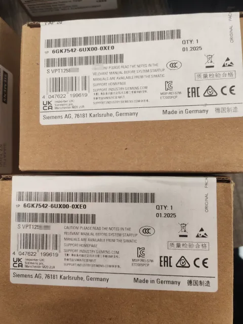Siemens 6GK7542-6UX00-0XE0 Industrial Automation Component product photo 1