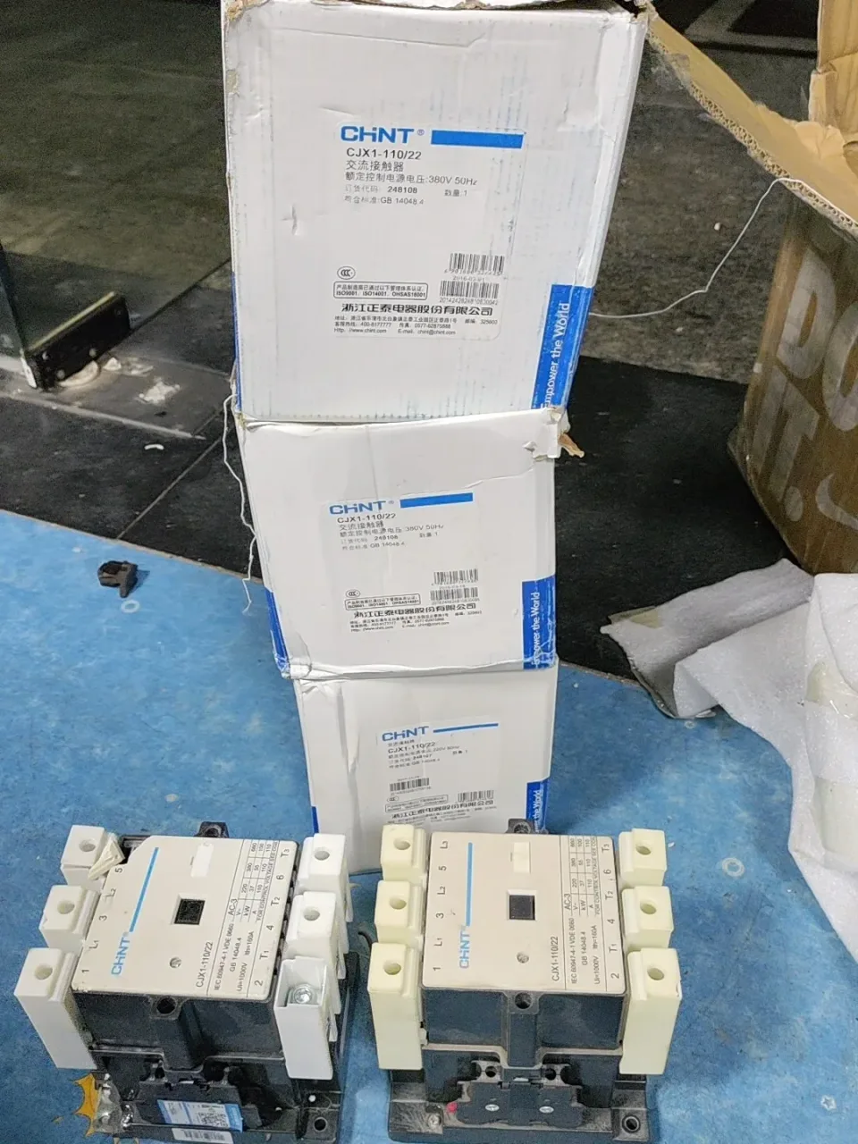 CHINT CJX1-110/22 Industrial Relay product photo 1