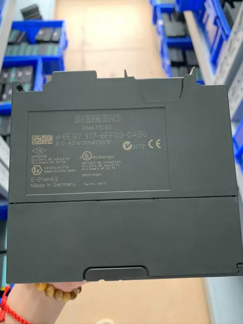 Siemens 6ES7317-6FF03-0AB0 Industrial Automation Component product photo 1