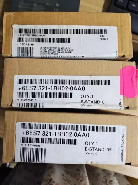 Siemens 6ES7321-1BH02-0AA0 Industrial Automation Component product photo 1