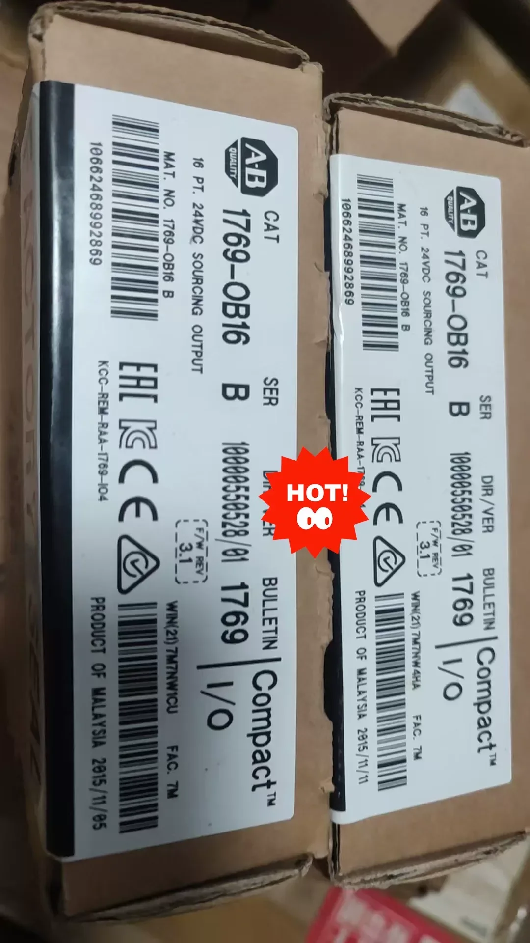 Allen-Bradley 1769-OB16 I/O Module product photo 1