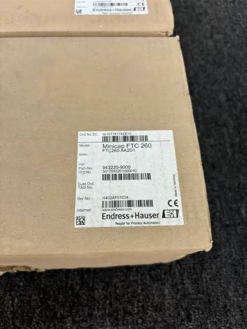 Endress+Hauser FTC260-AA2D1 Industrial Sensor product photo 2