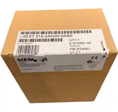 Siemens 6ES7316-2AG00-0AB0 Industrial Automation Component product photo 2
