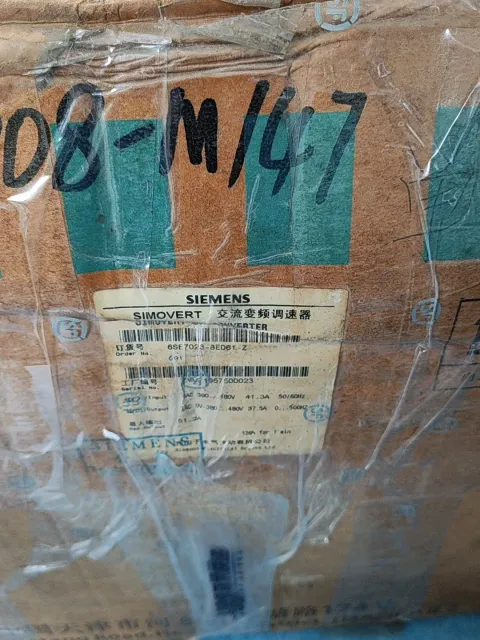 Siemens 6SE7023-8ED61-Z Motor & Drive Component product photo 1