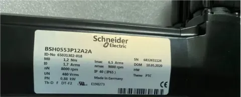 Schneider Electric BSH0553P12A2A Motor & Drive Component product photo 2