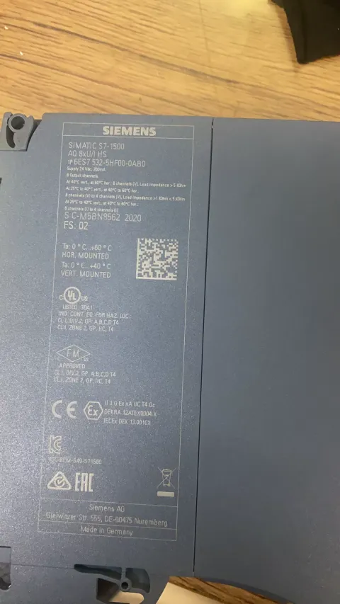 Siemens 6ES7 532-5HF00-0AB0 Industrial Automation Component — product photo 9 of 14