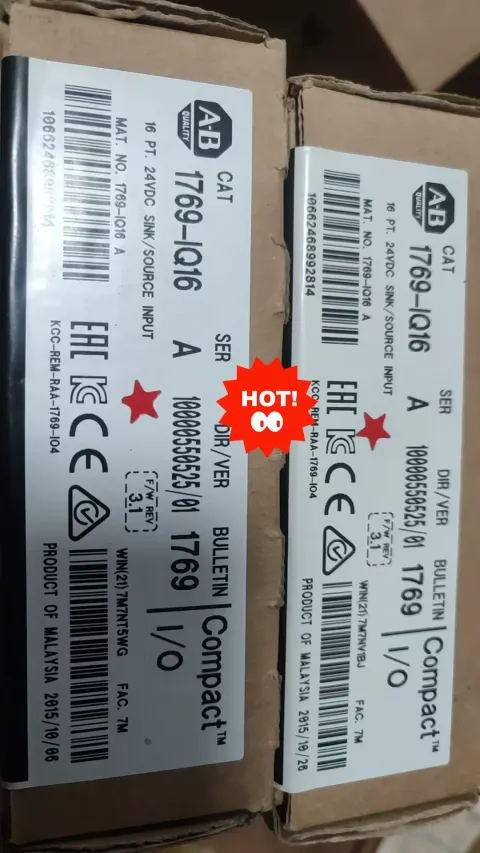 Allen-Bradley 1769-IQ16 I/O Module — product photo 3 of 3