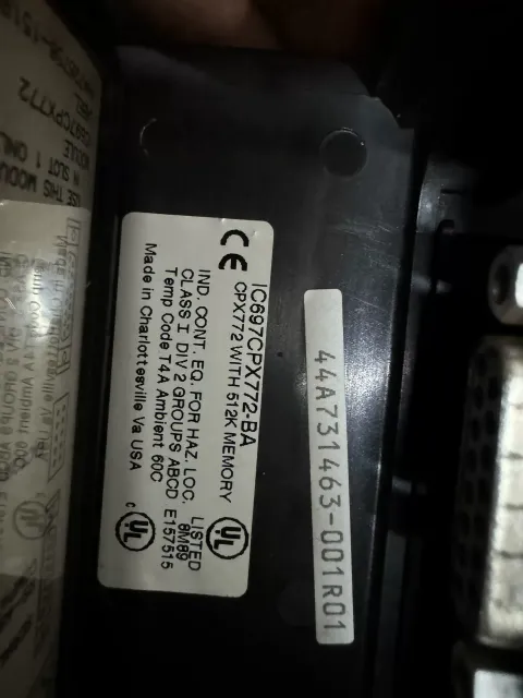 GE Fanuc IC697CPX772-BA PLC Module product photo 1