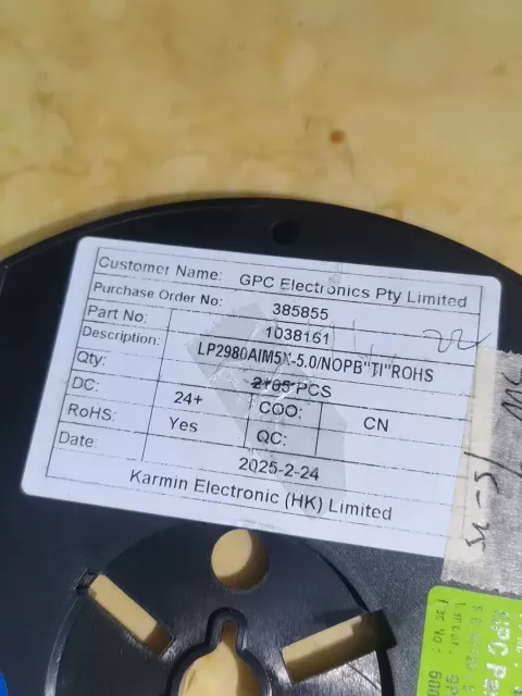 Texas Instruments LP2980AIM5X-5.0/NOPB Industrial Automation Component product photo 4