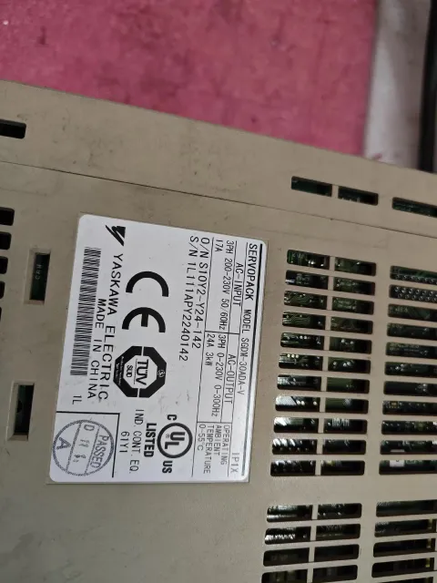 Yaskawa SGDM-30ADA-V + SGMGH-30ACA6 Motor & Drive Component product photo 6