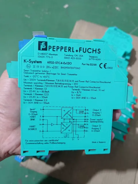 Pepperl+Fuchs KFD2-VR4-Ex1.26 / KFD2-STC4-Ex1.20 Industrial Automation Component product photo 6