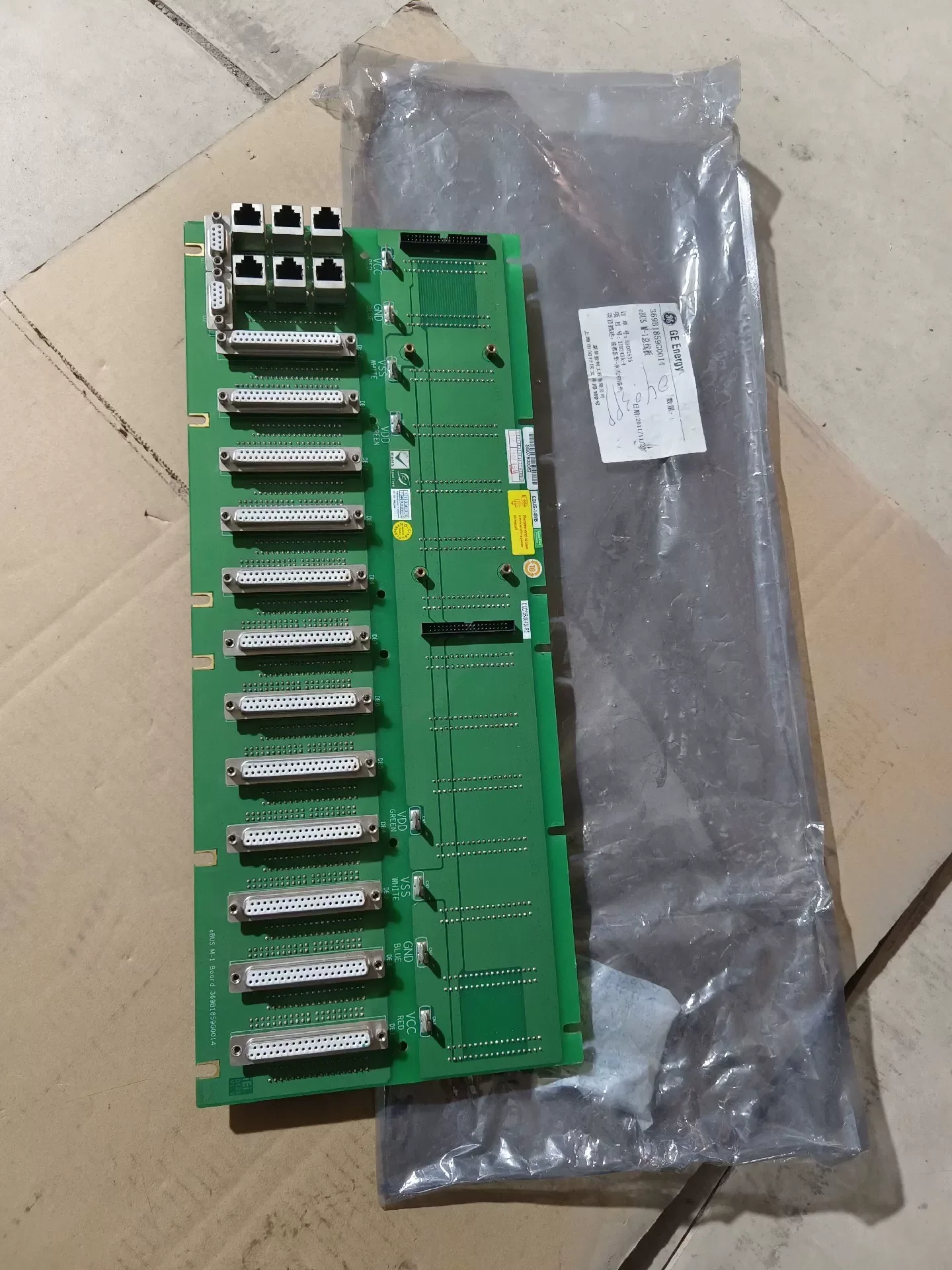 GE Energy 369B1859G0014 Industrial Control Board product photo 1