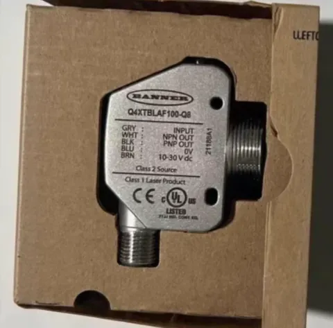 Banner Engineering Q45UBB63BC + Q4XTBLAF100-Q8 + STBVR81Q6 Industrial Sensor product photo 2