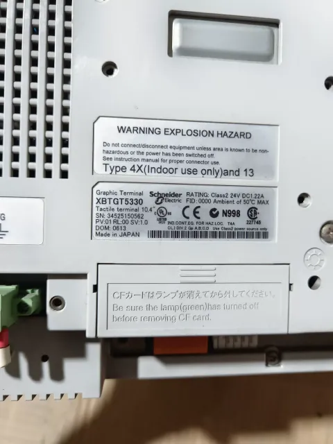 Schneider Electric / Telemecanique XBTGT5330 Industrial Automation Component product photo 9