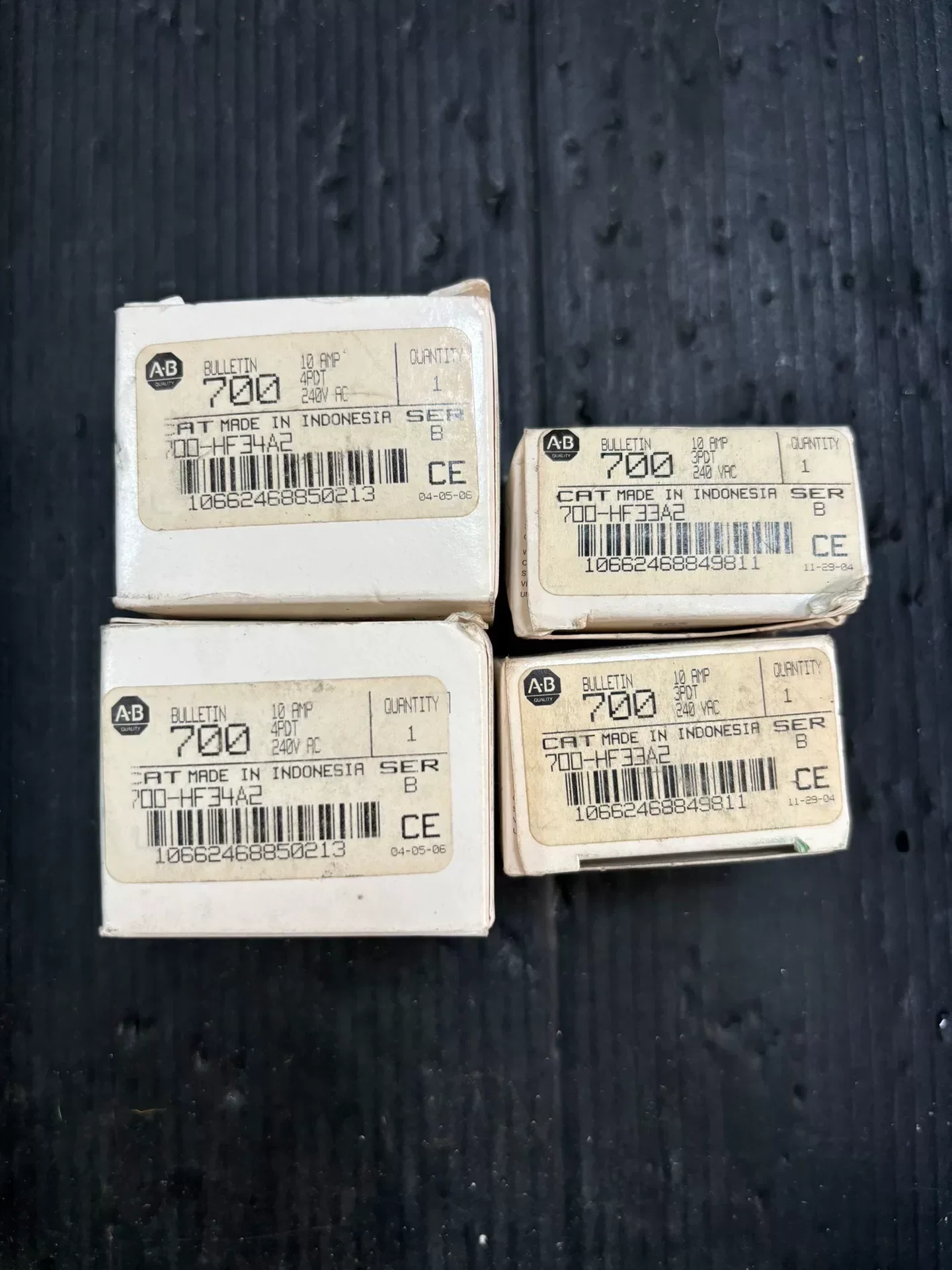 Allen-Bradley 700-HF34A2 / 700-HF33A2 Industrial Relay product photo 1