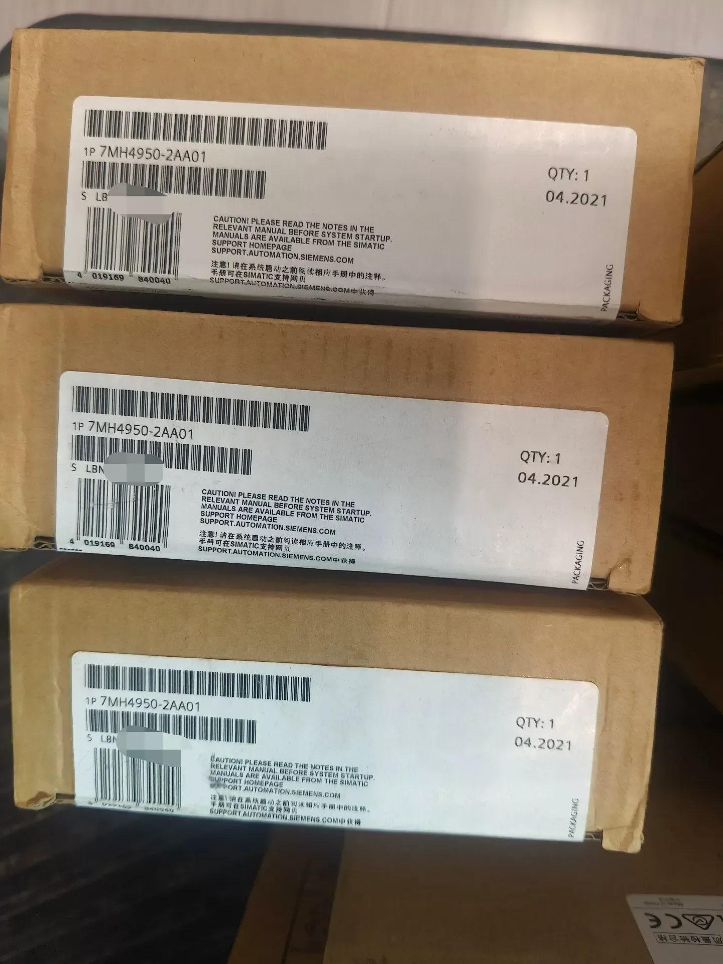 Siemens 7MH4950-2AA01 Industrial Automation Component product photo 1