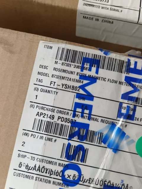 Rosemount / Emerson 8732EMT2A1ENM4 Industrial Automation Component product photo 7