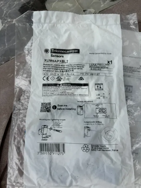 Schneider Electric / Telemecanique XUM9APXBL2; XUM5APXBL2 Industrial Sensor product photo 4